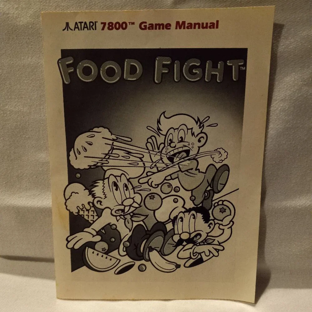 FOOD FIGHT CIB - ATARI 7800 UN-Tested - Picture 5 of 6